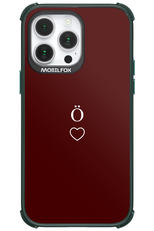 O Burgundia II 2.0 - Apple iPhone 14 Pro Max