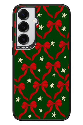 Bow & Stars (Green) - Samsung S25+