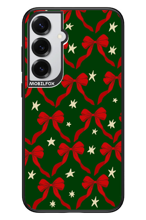 Bow & Stars (Green) - Samsung S25+