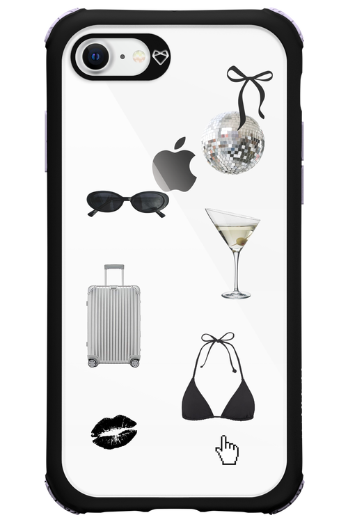 Silver Summer - Apple iPhone 8