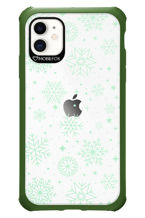 Tiffany's Snowflakes - Apple iPhone 11