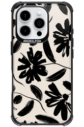 Monochrome Flowerss - Apple iPhone 16 Pro