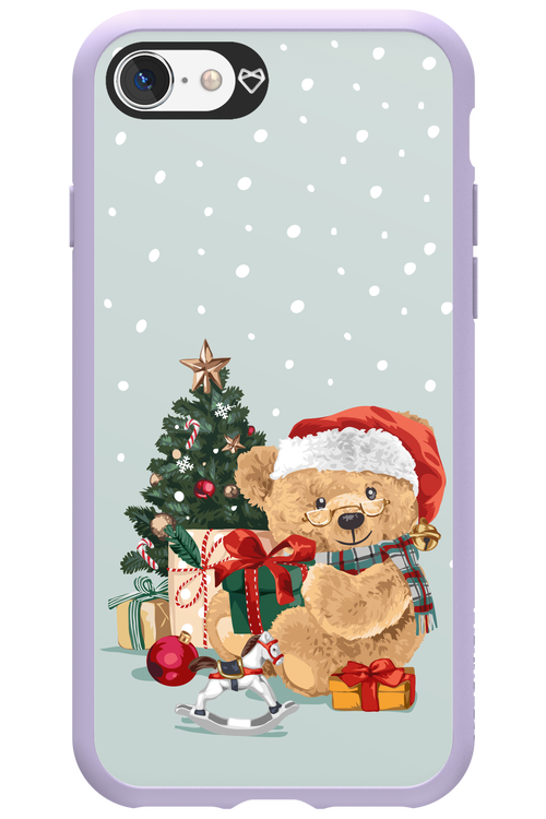 Merry Christmas Bear - Apple iPhone SE 2020
