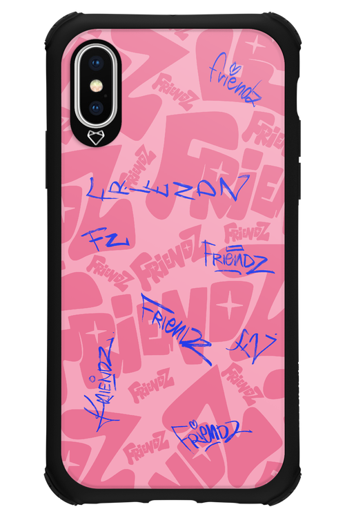 FRIENDZ Pink - Apple iPhone XS