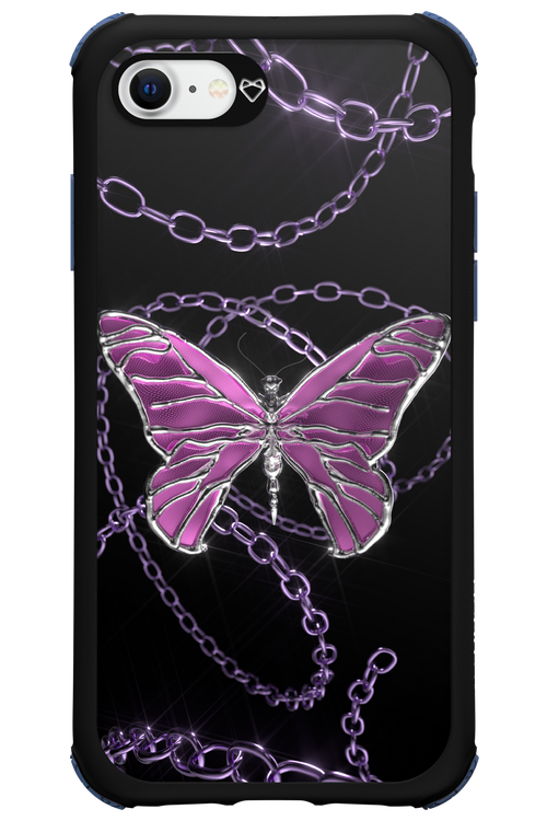 Butterfly Necklace - Apple iPhone 8