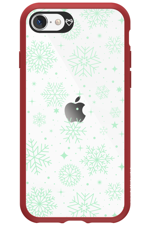 Tiffany's Snowflakes - Apple iPhone SE 2022