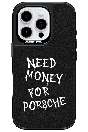 Need Money Leather - Apple iPhone 16 Pro