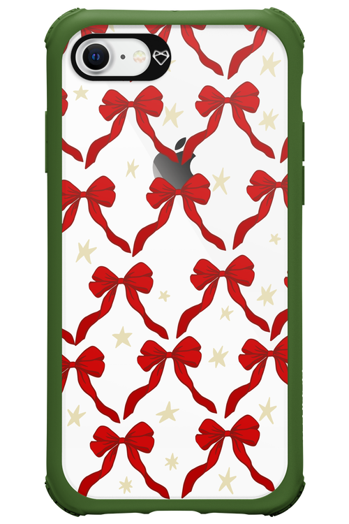 Bow & Stars (Transparent) - Apple iPhone 8