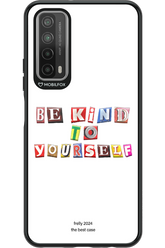 Be Kind To Yourself White - Huawei P Smart 2021