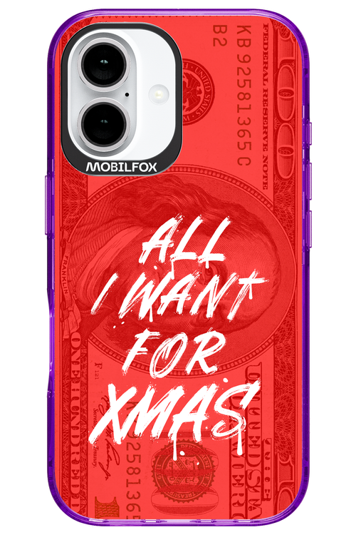 ALL I WANT FOR XMAS - Apple iPhone 16