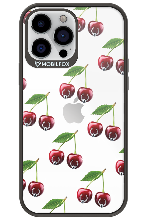 Spicy Cherries Transparent - Apple iPhone 13 Pro Max