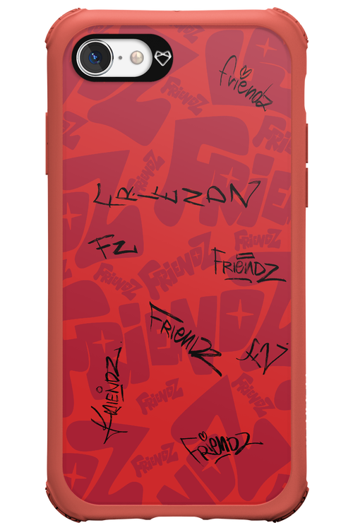 FRIENDZ Red - Apple iPhone 7
