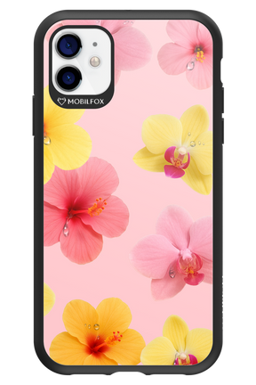 Sunset Flowers - Apple iPhone 11