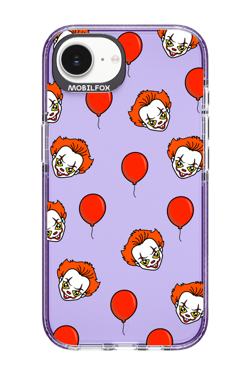 Mystery Clown (Transparent) - Apple iPhone 16e