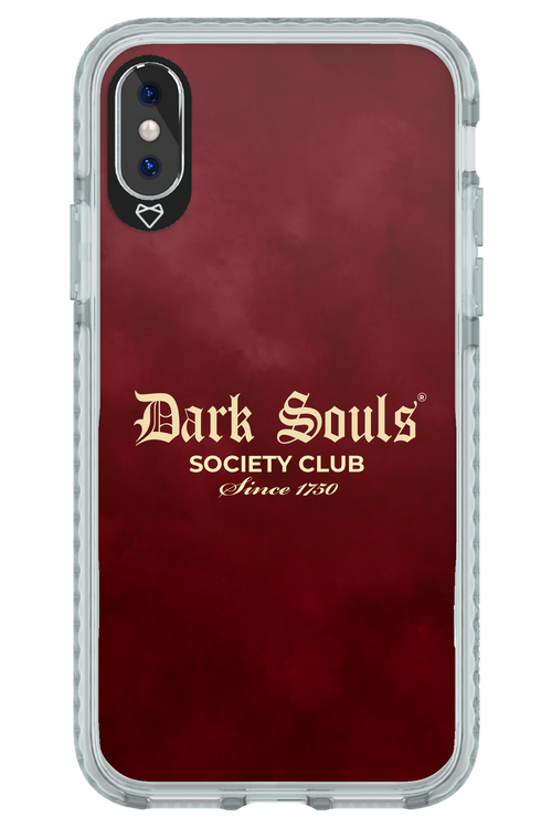 Dark Souls (Burgundy) - Apple iPhone XS