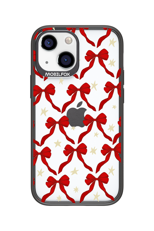 Bow & Stars (Transparent) - Apple iPhone 13 Mini