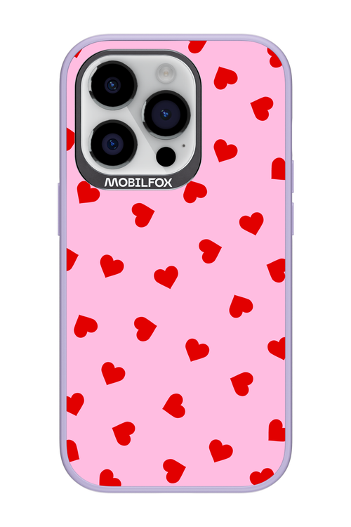 Sprinkle Heart Pink - Apple iPhone 14 Pro