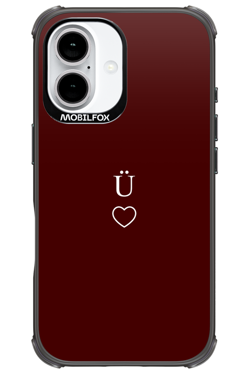 U Burgundia II 2.0 - Apple iPhone 16