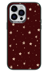 Burgundy Stars - Apple iPhone 14 Pro Max