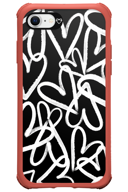 Heart Lines - Apple iPhone SE 2020