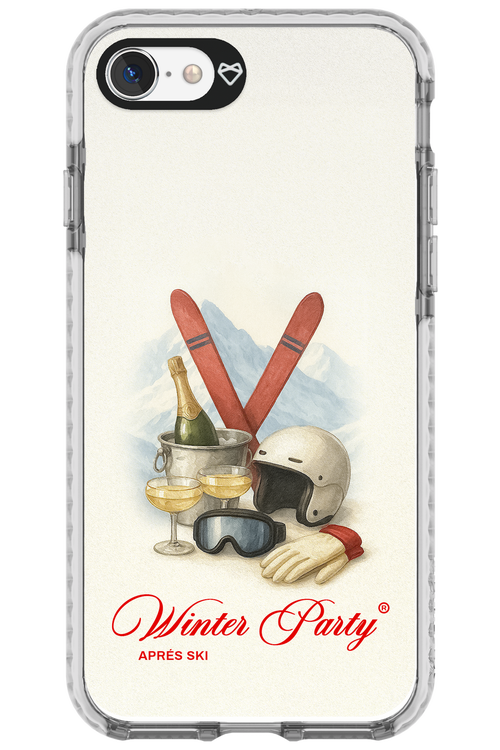 Winter Ski Party - Apple iPhone SE 2020