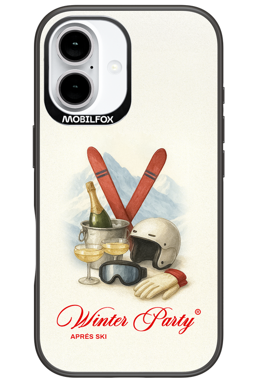 Winter Ski Party - Apple iPhone 16