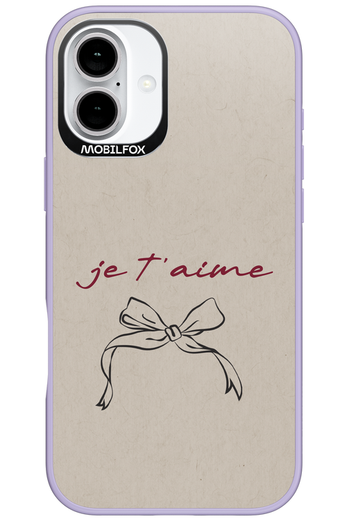 JET'AIME 2.0 - Apple iPhone 16 Plus