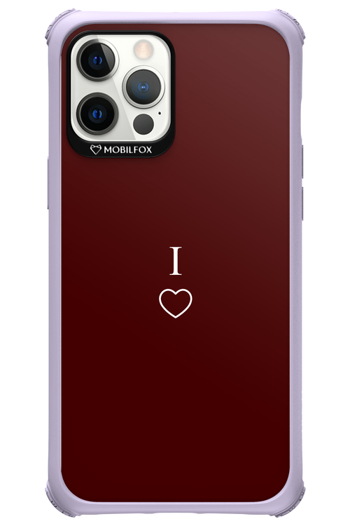 I Burgundia - Apple iPhone 12 Pro Max