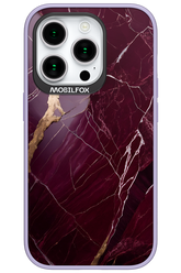 Burgundy Marble - Apple iPhone 15 Pro