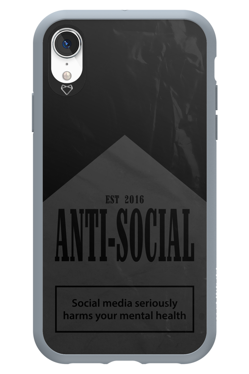 ANTI-SOCIAL (BLVCK) 2.0 - Apple iPhone XR