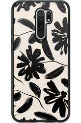 Monochrome Flowerss - Xiaomi Redmi 9