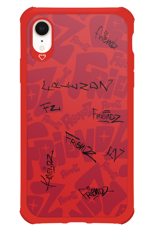 FRIENDZ Red - Apple iPhone XR