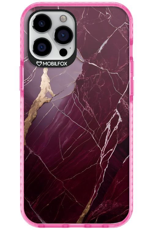 Burgundy Marble 2.0 - Apple iPhone 12 Pro Max