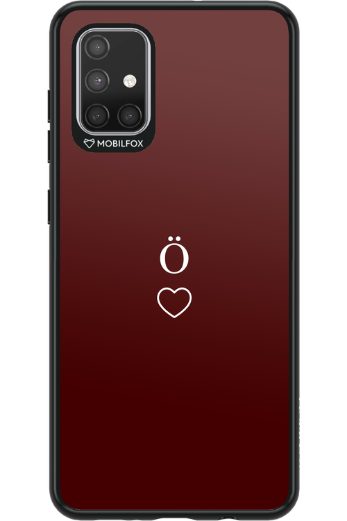 O Burgundia II 2.0 - Samsung Galaxy A71