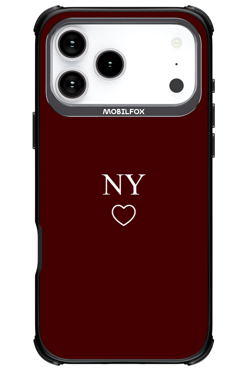 NY Burgundia 2.0 - Apple iPhone 17 Pro Max