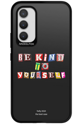 Be Kind To Yourself Black - Samsung Galaxy A34