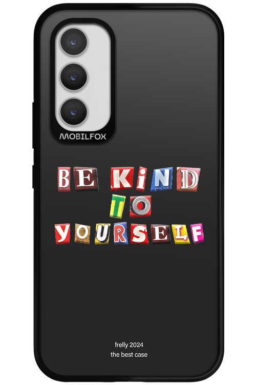 Be Kind To Yourself Black - Samsung Galaxy A34