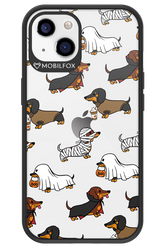 Scary Dachshund (Transparent) - Apple iPhone 13