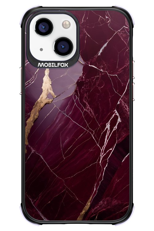 Burgundy Marble - Apple iPhone 13 Mini