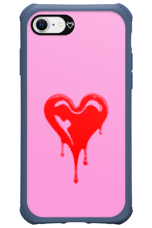 Heart Pink - Apple iPhone 8