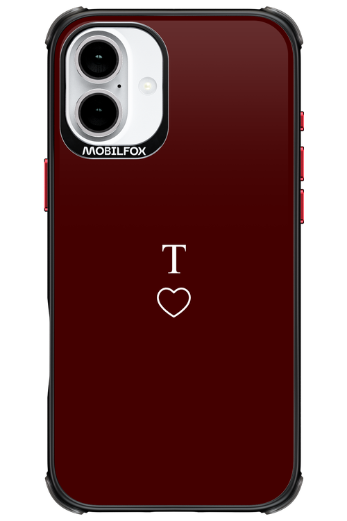 T Burgundia 2.0 - Apple iPhone 16 Plus
