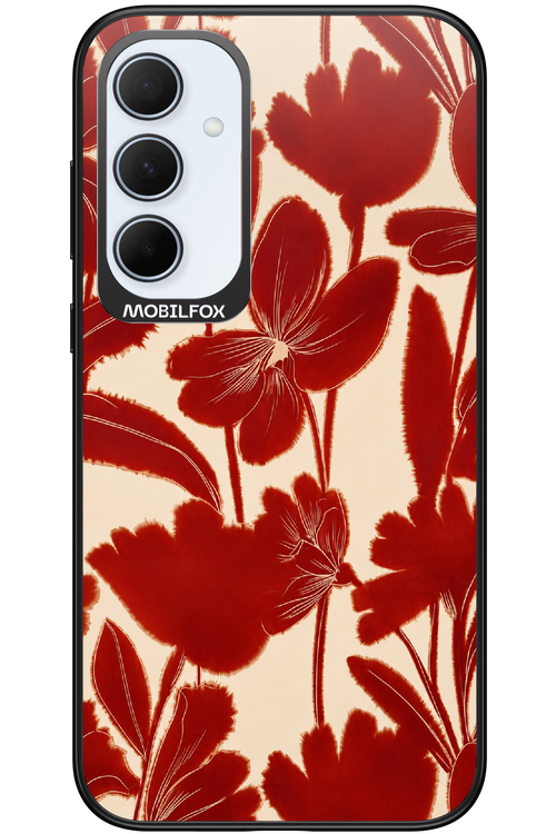 Burgundy Flowers 2.0 - Samsung Galaxy A35