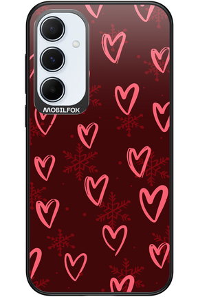 Christmas Hearts - Samsung Galaxy A55