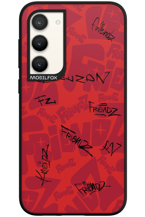 FRIENDZ Red - Samsung Galaxy S23 Plus