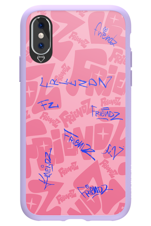 FRIENDZ Pink - Apple iPhone XS