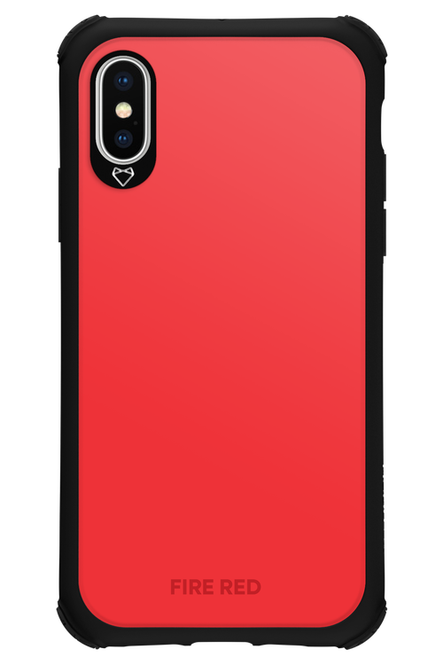 Fire red - Apple iPhone X