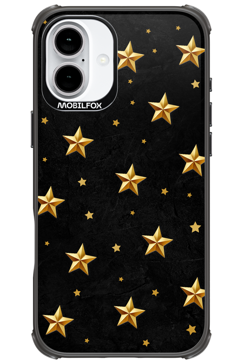Golden Stars - Apple iPhone 16 Plus