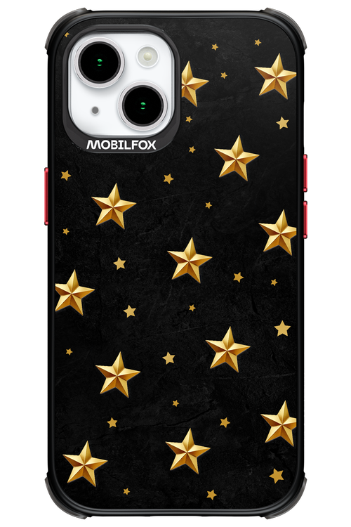 Golden Stars - Apple iPhone 15
