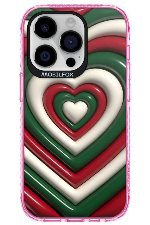 XMAS Hearts - Apple iPhone 14 Pro