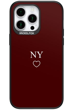 NY Burgundia 2.0 - Apple iPhone 15 Pro Max